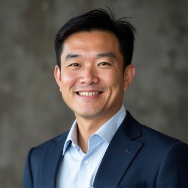 Potret profesional David Tan.